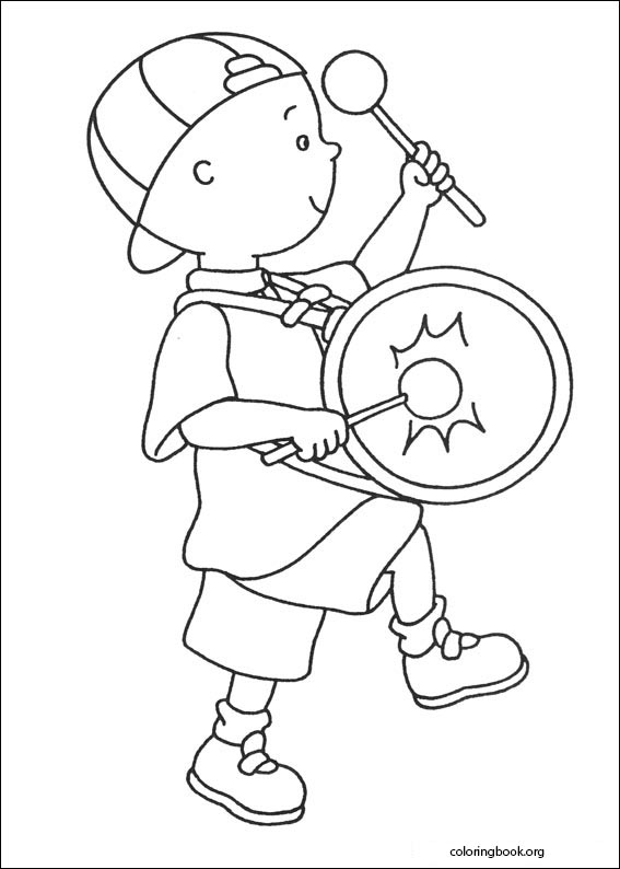 Caillou coloring page (006)