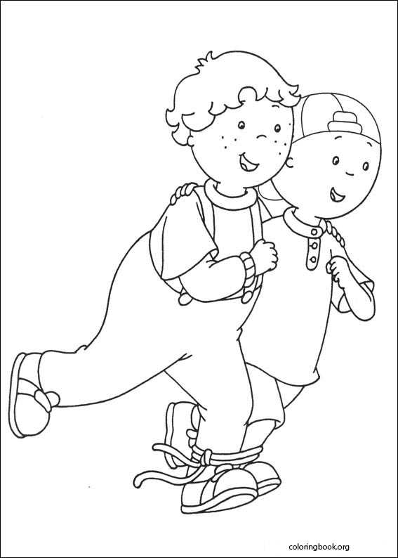 Caillou coloring page (007)