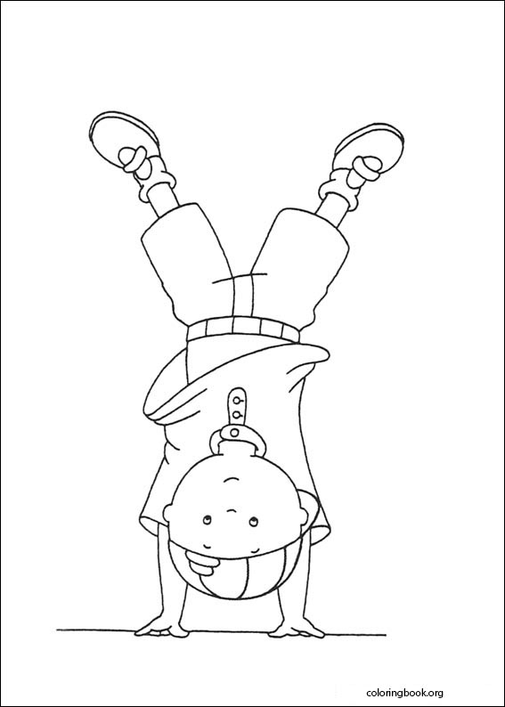Caillou coloring page (008)
