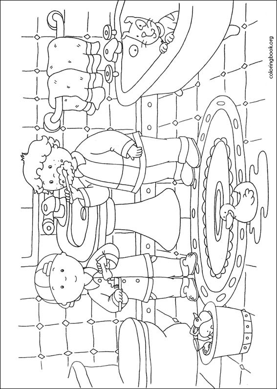 Caillou coloring page (009)