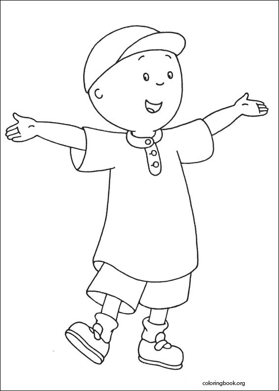 Caillou coloring page (013)