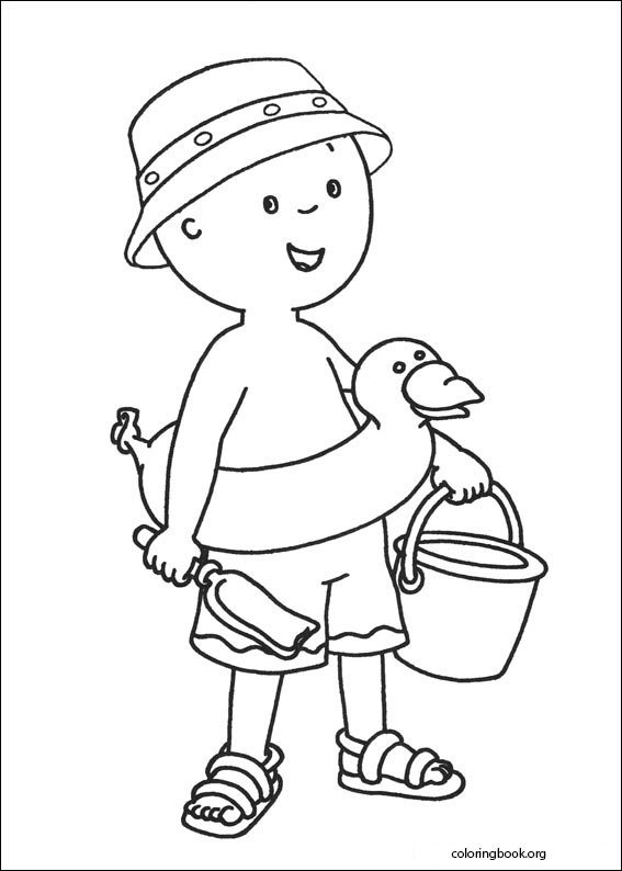 Caillou coloring page (019)