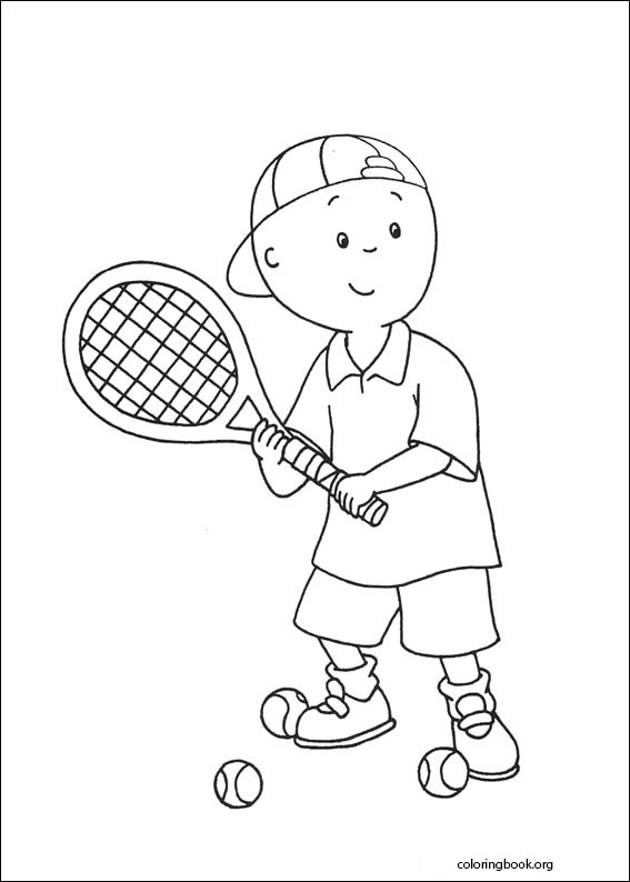 Caillou coloring page (020)