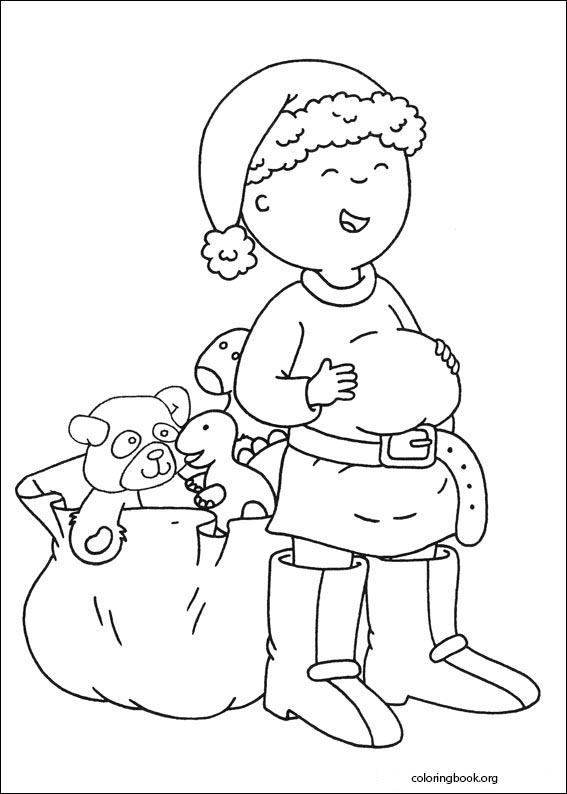 Caillou coloring page (021)