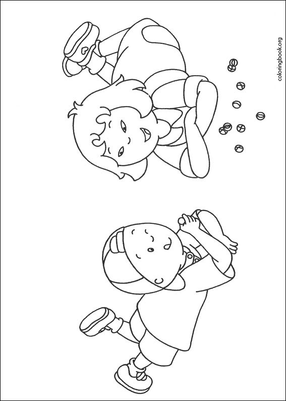 Caillou coloring page (022)