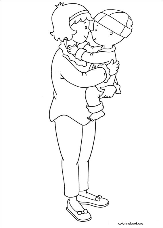 Caillou coloring page (028)