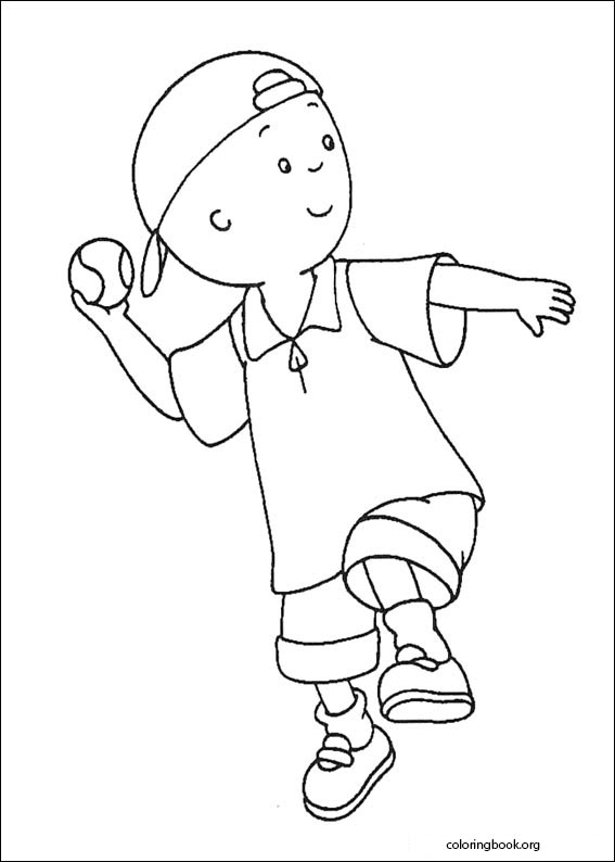 Caillou coloring page (034)