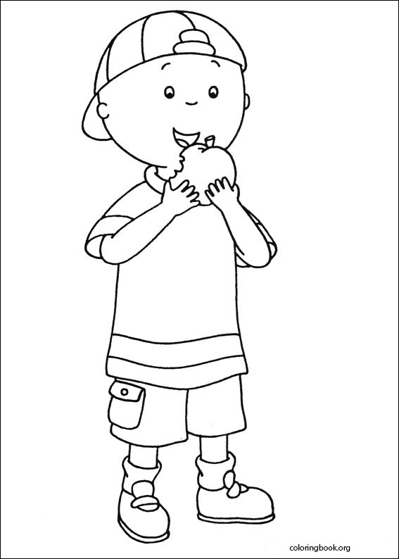 Caillou coloring page (036)