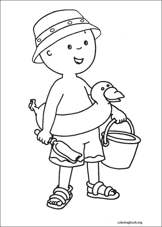 Caillou coloring page (037)