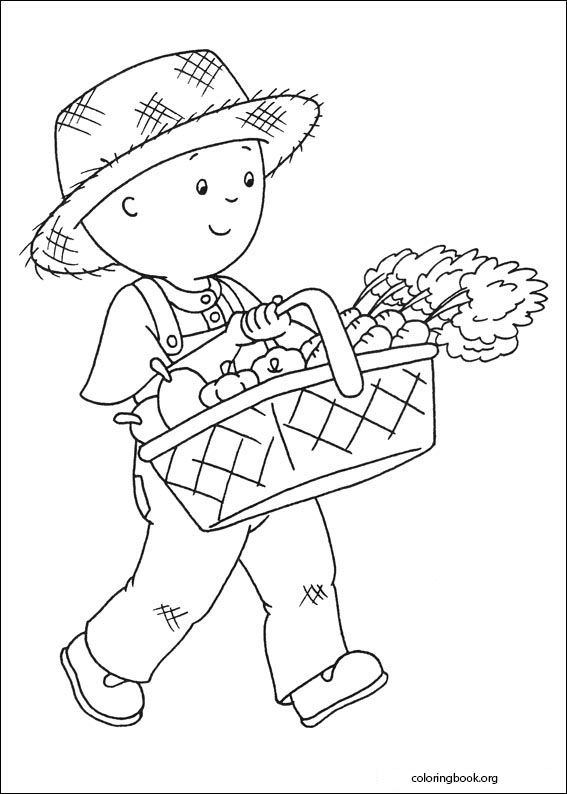 Caillou coloring page (039)