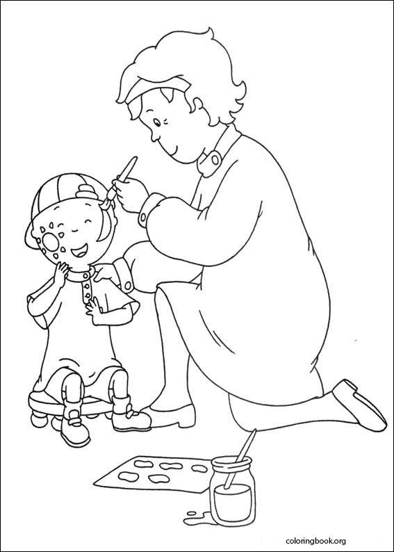 Caillou coloring page (040)