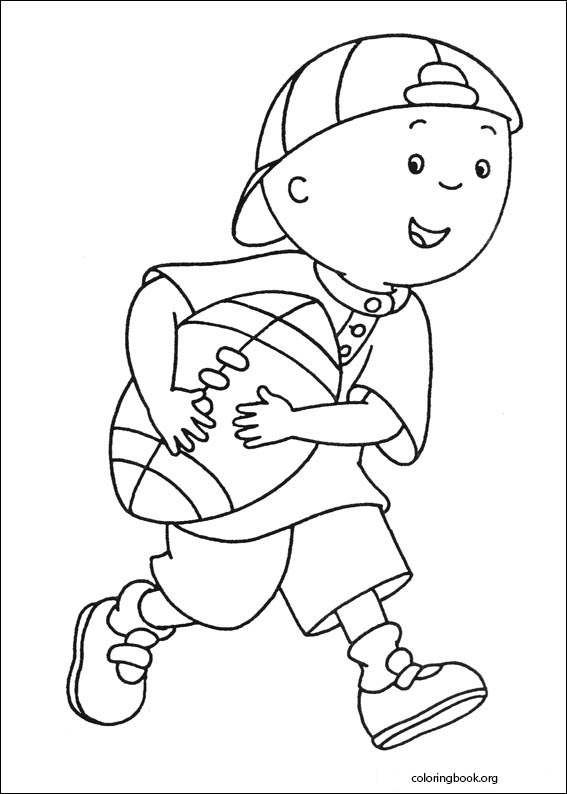 Caillou coloring page (041)