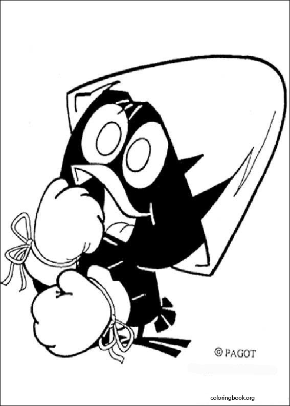Calimero coloring page (012)