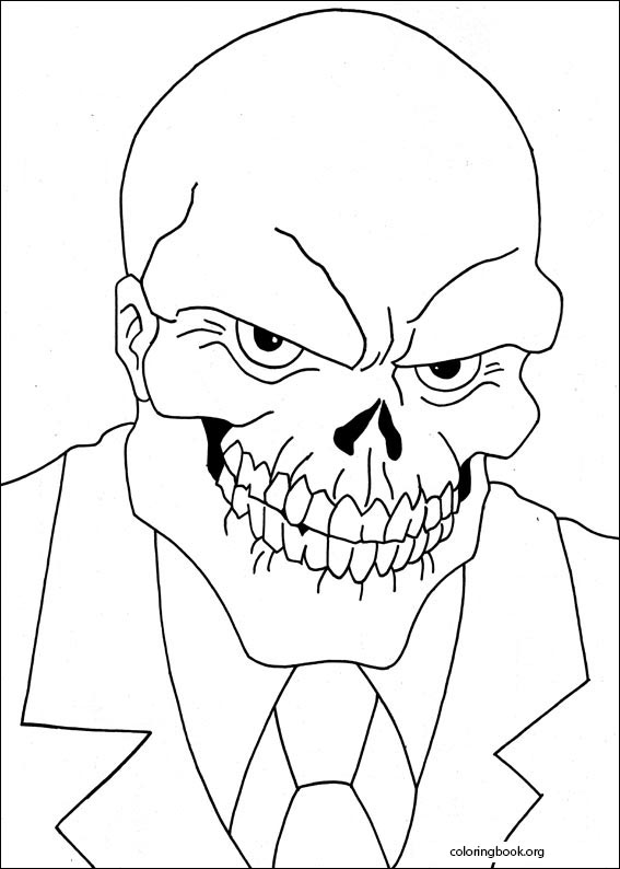 Captain America coloring page (006)