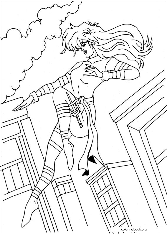 Captain America coloring page (008)