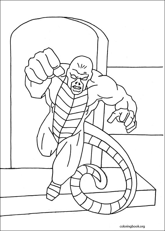 Captain America coloring page (021)
