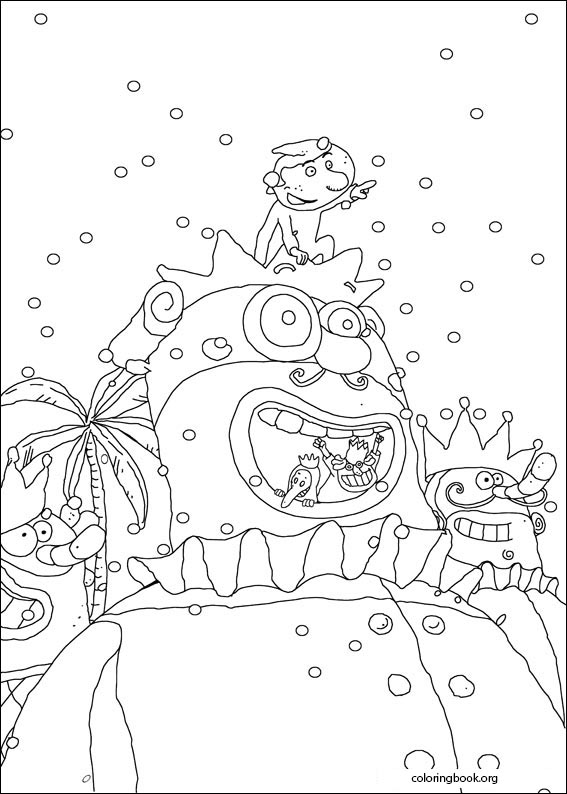 Carnival coloring page (011)