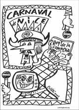 Carnival coloring page (013)
