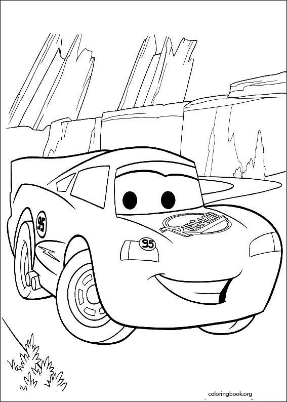 Cars coloring page (002)