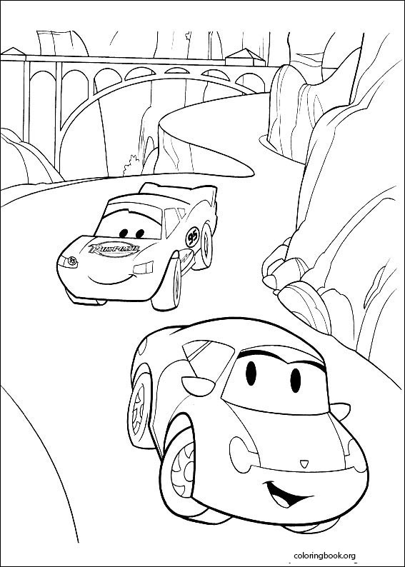 Cars coloring page (003)