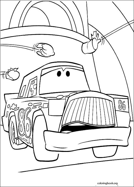 Cars coloring page (004)