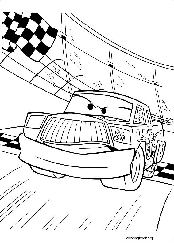 Cars coloring page (005)