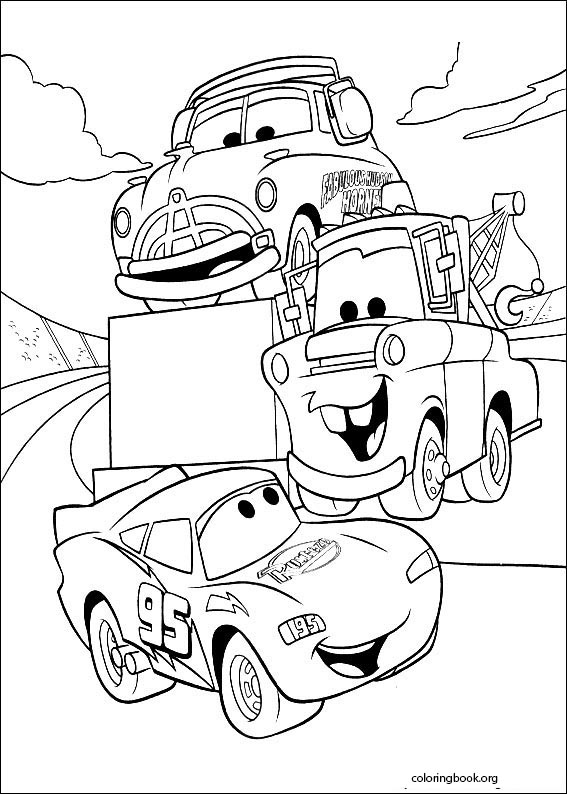 Cars coloring page (008)