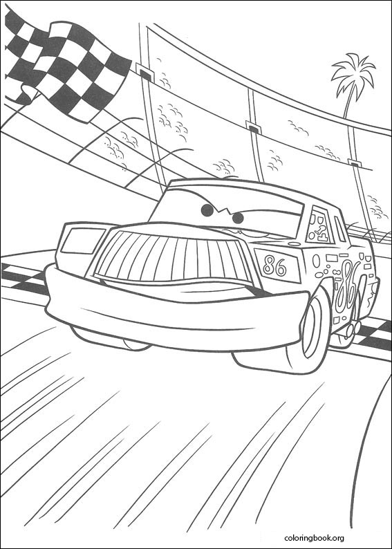 Cars coloring page (013)