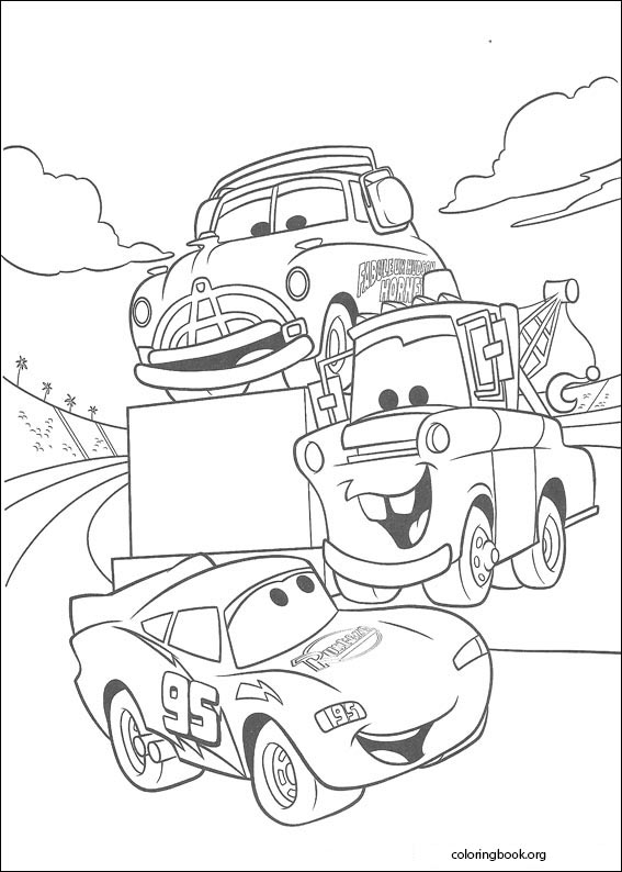 Cars coloring page (023)