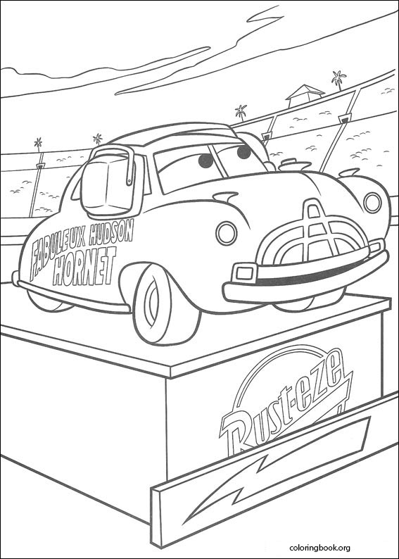 Cars coloring page (025)