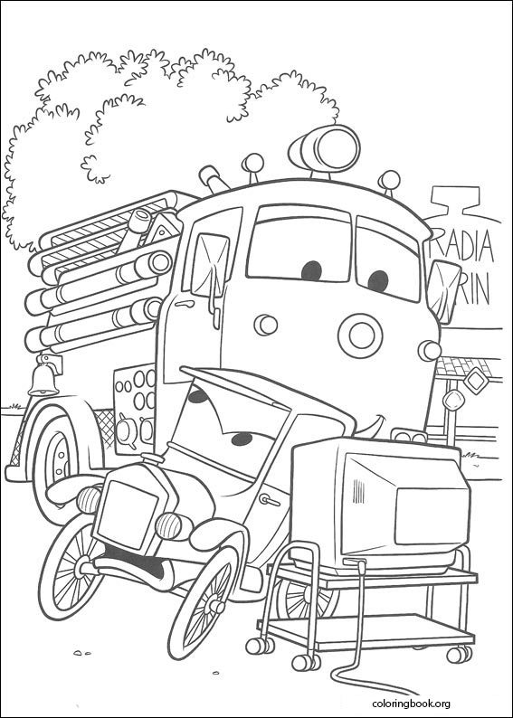 Cars coloring page (028)