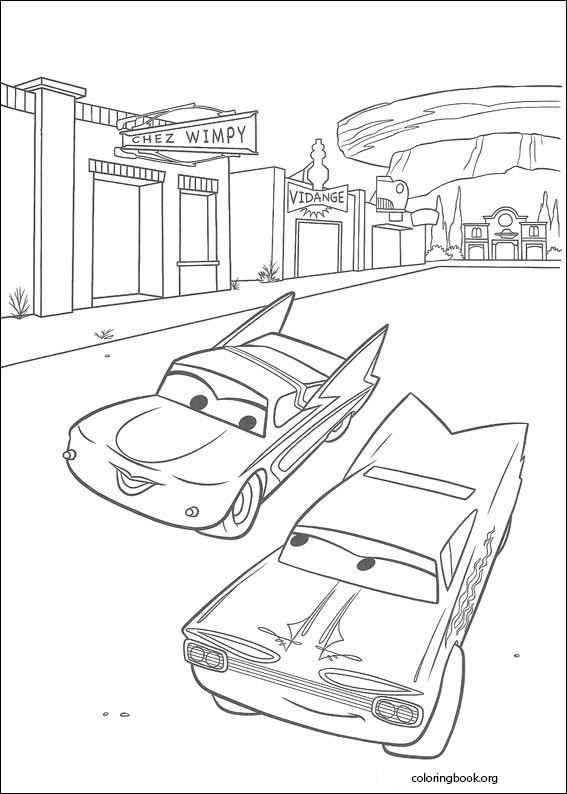 Cars coloring page (035)