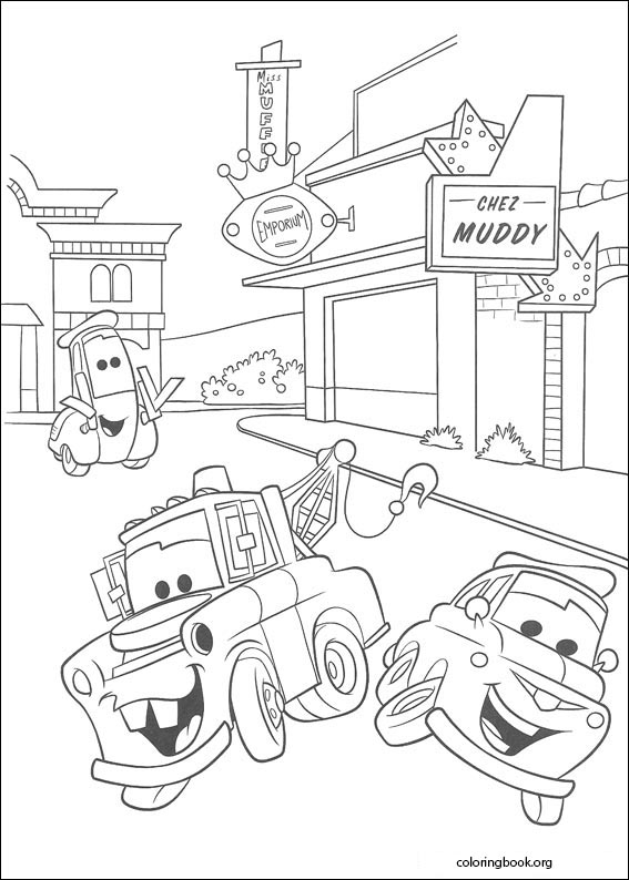 Cars coloring page (039)