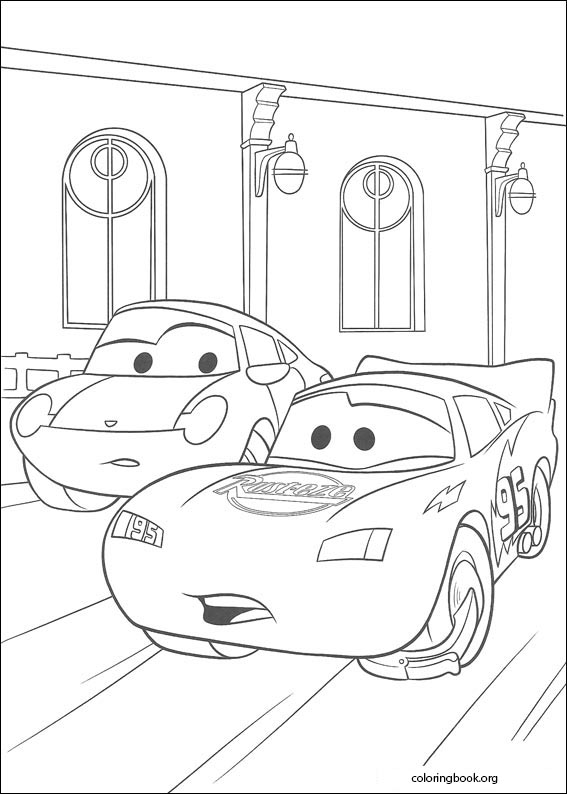 Cars coloring page (046)