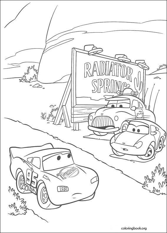 Cars coloring page (049)