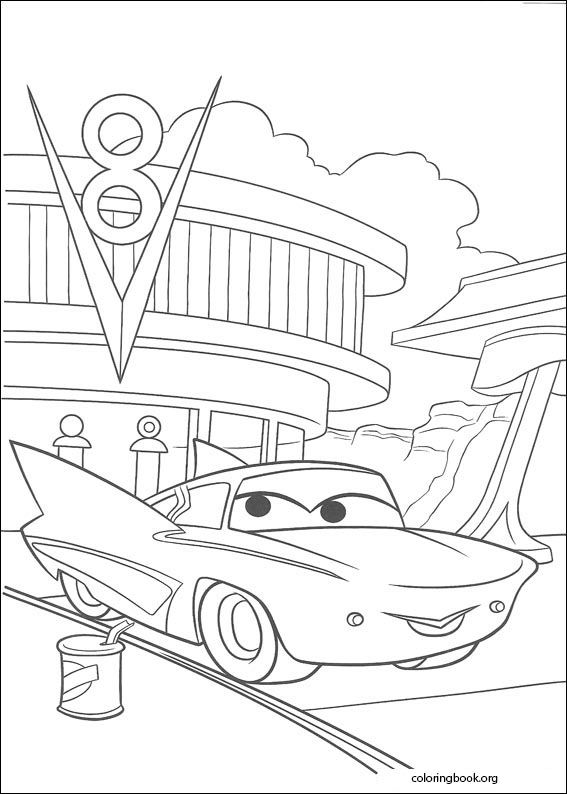 Cars coloring page (050)