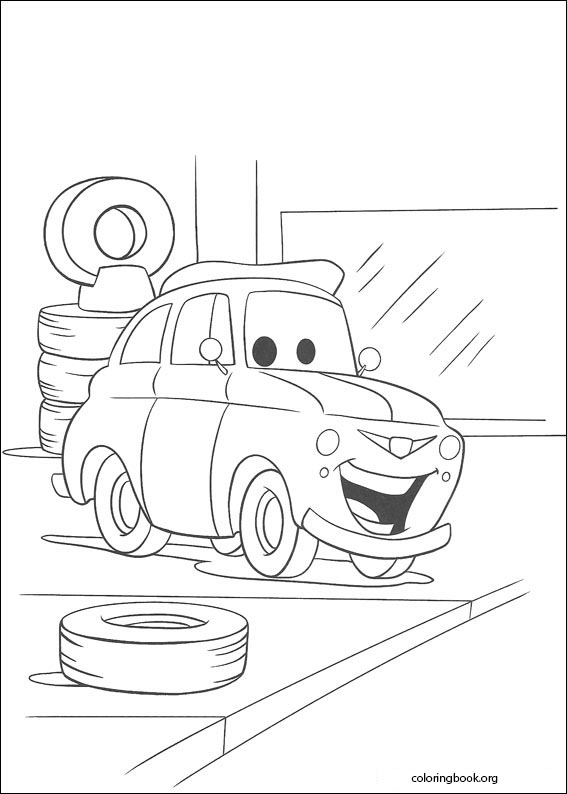 Cars coloring page (052)
