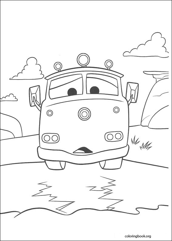 Cars coloring page (053)