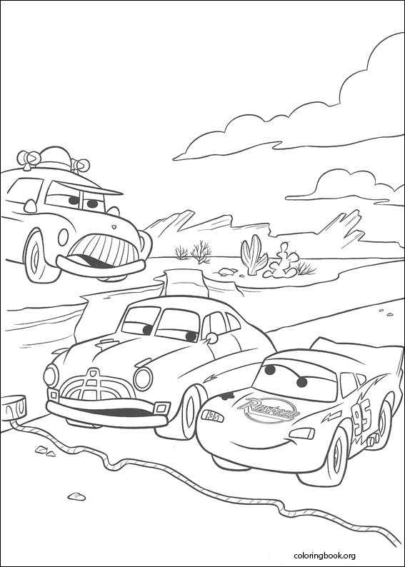 Cars coloring page (054)