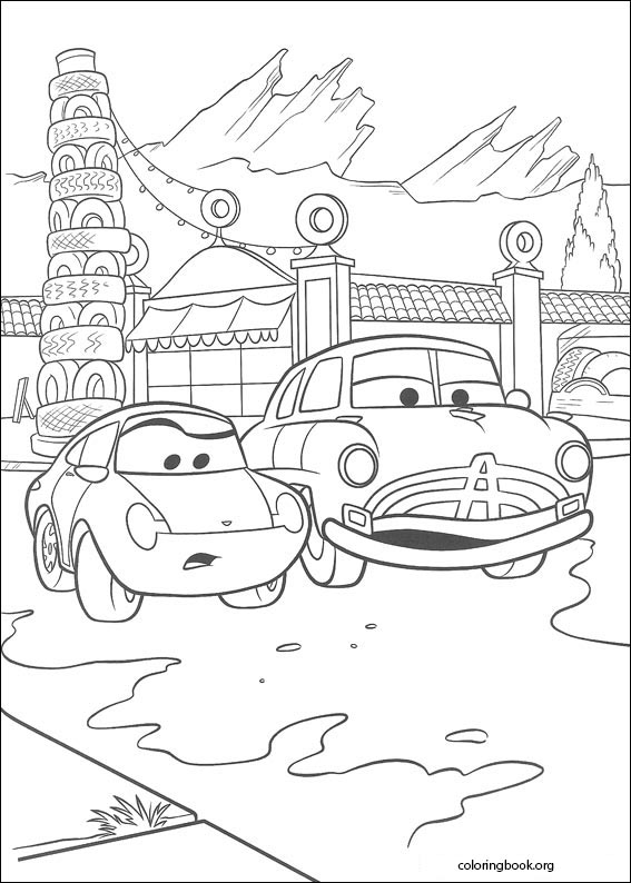 Cars coloring page (057)