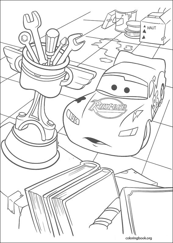 Cars coloring page (063)