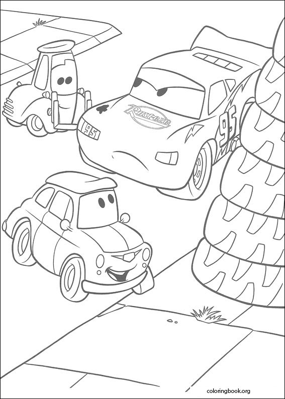 Cars coloring page (068)