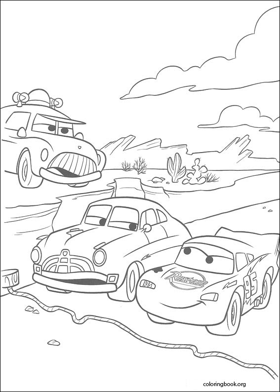Cars coloring page (074)