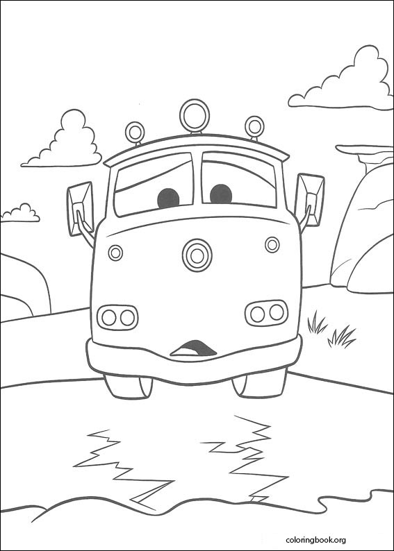 Cars coloring page (075)