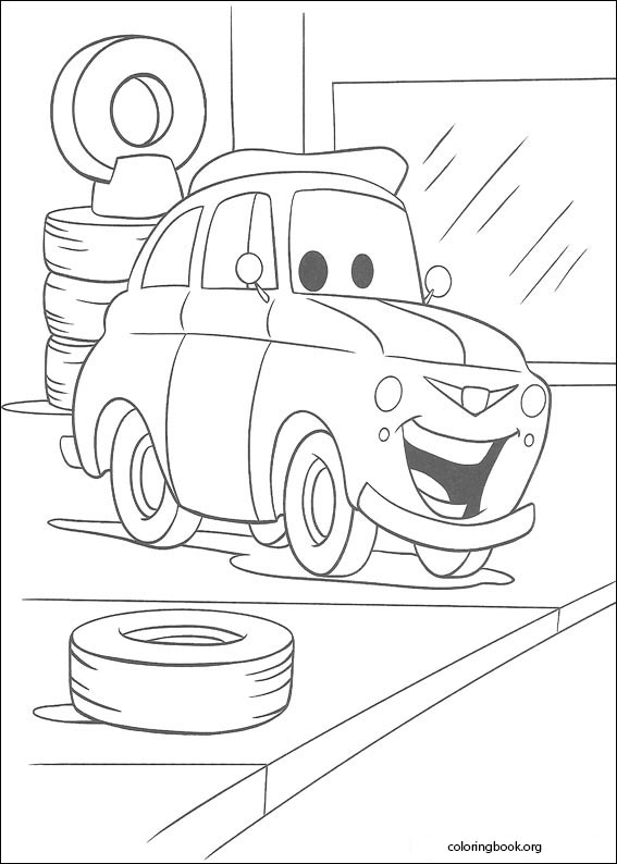 Cars coloring page (076)