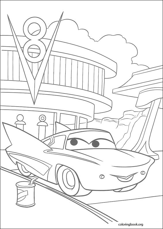Cars coloring page (078)
