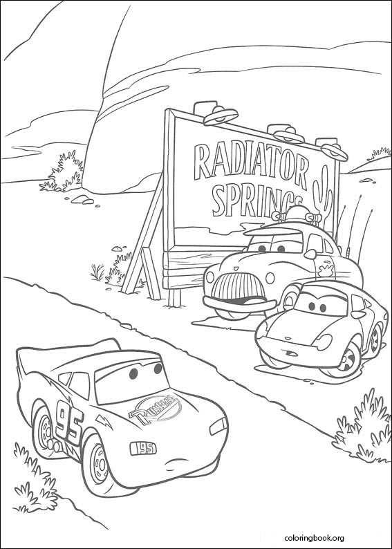 Cars coloring page (079)