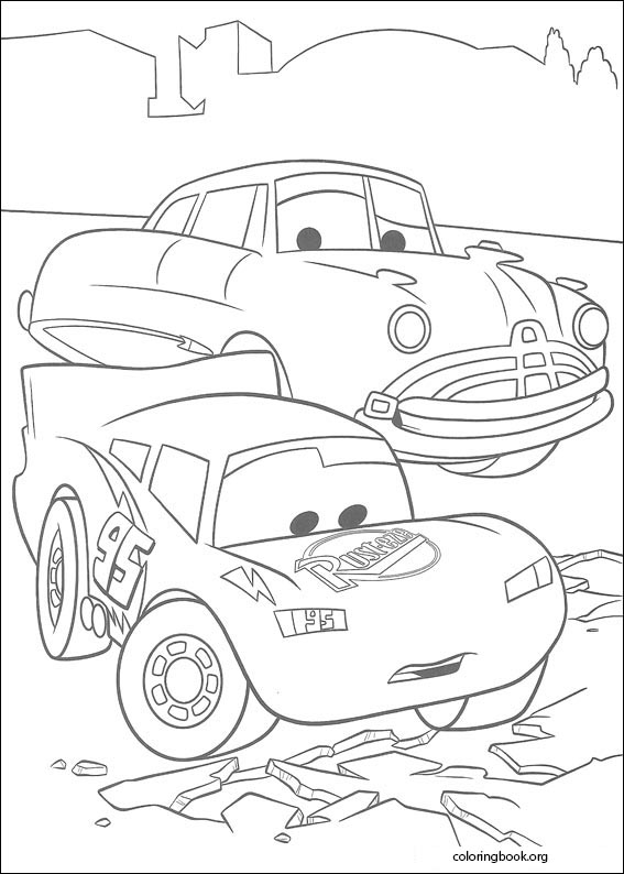 Cars coloring page (080)