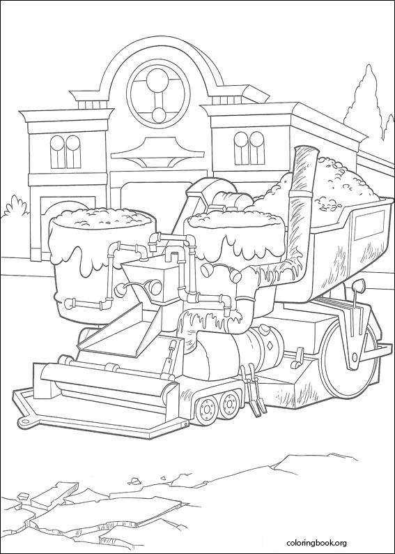 Cars coloring page (081)