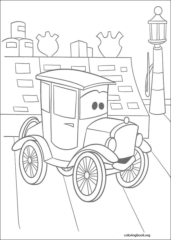 Cars coloring page (085)